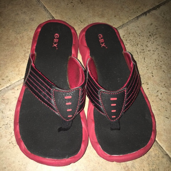 Boys GPX Size 2/3 Flip Flops - Picture 2 of 4